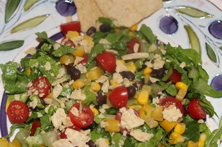 Southwest Chopped Salad - KidTrail Recipe